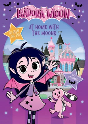 Isadora Moon: At Home with the Moons, packed with puzzles, colouring, drawing, and stickers (as seen on TV)