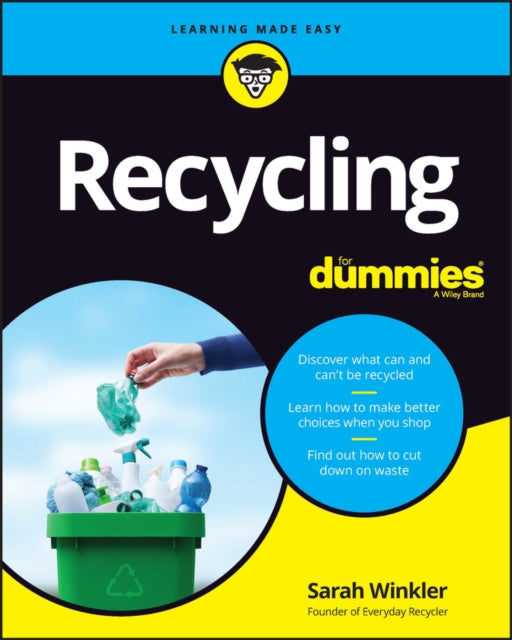 Book cover of: Recycling For Dummies. By: Sarah Winkler