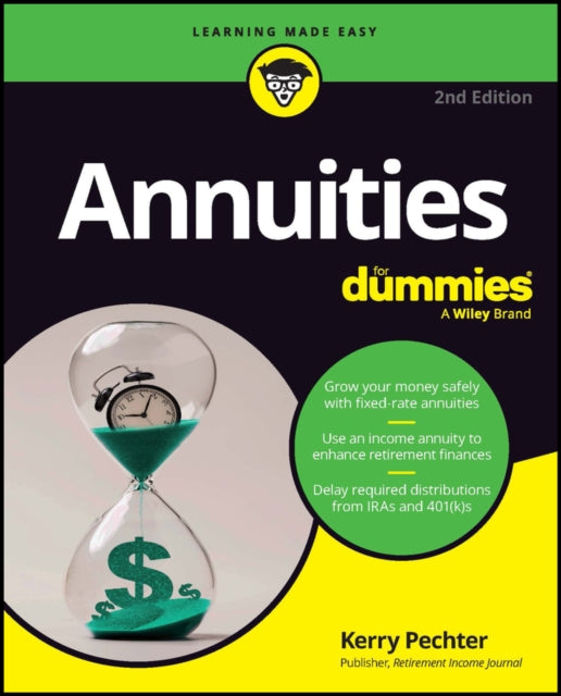 Book cover of: Annuities For Dummies. By: Pechter