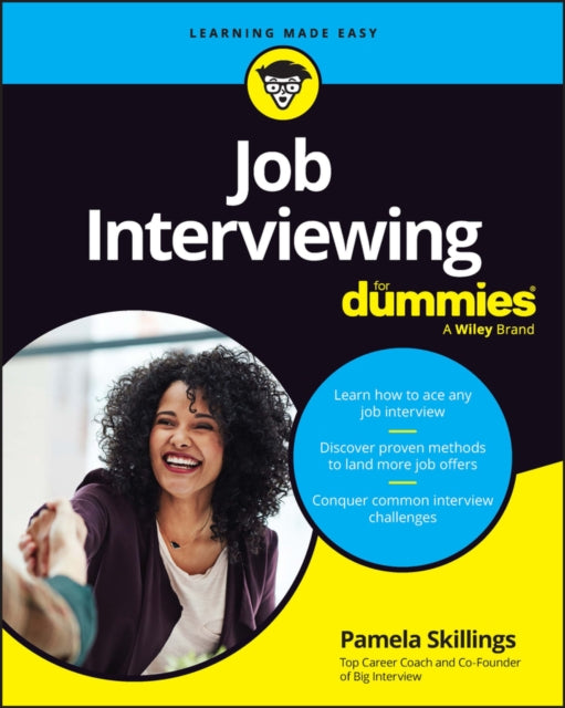 Book cover of: Job Interviewing For Dummies. By: Pamela Skillings