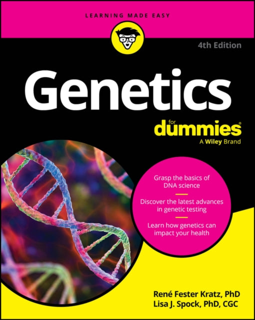 Genetics For Dummies 9781394210190 René Fester Kratz