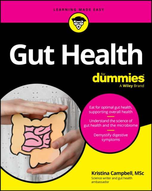 Book cover of: Gut Health For Dummies. By: Kristina Campbell