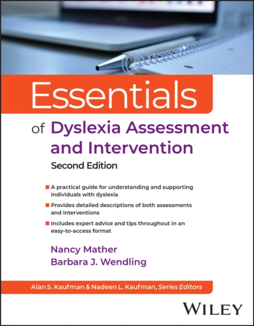 Book cover of: Essentials of Dyslexia Assessment and Intervention. By: Nancy Mather