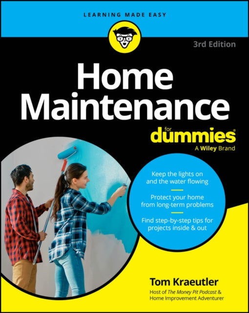 Book cover of: Home Maintenance For Dummies. By: Tom Kraeutler