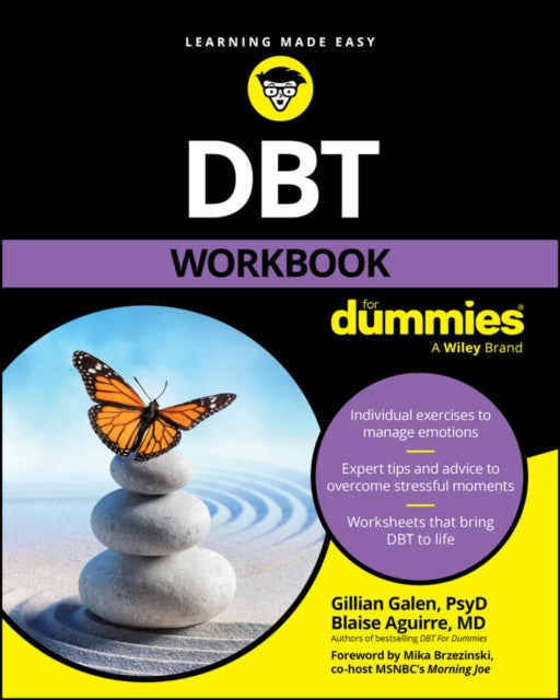 Book cover of: DBT Workbook For Dummies. By: Gillian Galen