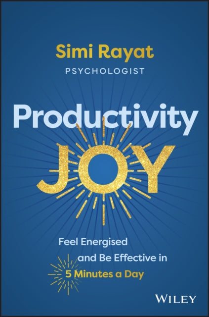 Book cover of: Productivity Joy
