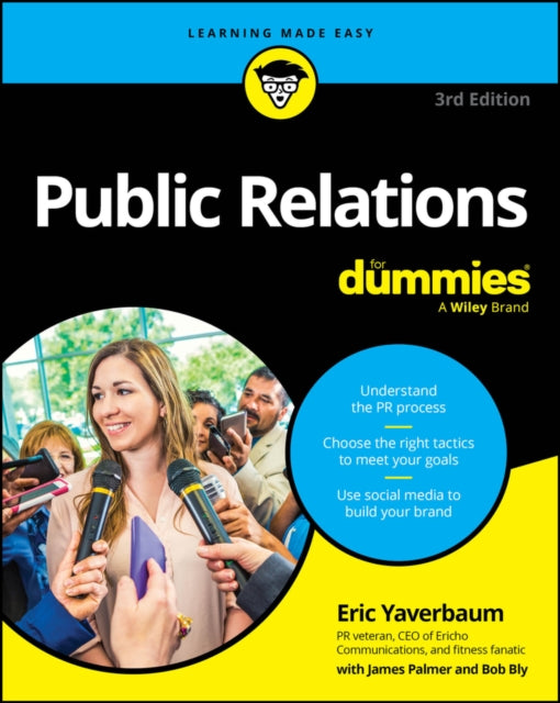 Book cover of: Public Relations For Dummies. By: Eric Yaverbaum