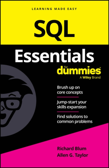 Book cover of: SQL Essentials For Dummies. By: Richard Blum