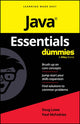 Book cover of: Java Essentials For Dummies. By: Doug Lowe
