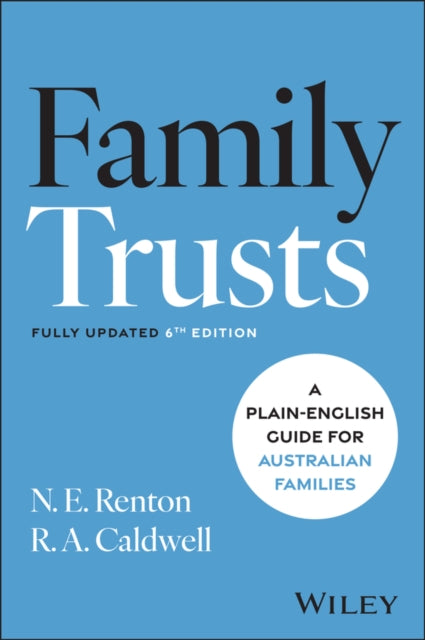 Book cover of: Family Trusts. By: N. RENTON