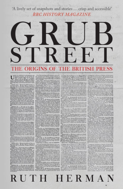 Book cover of: Grub Street. By: Ruth Herman