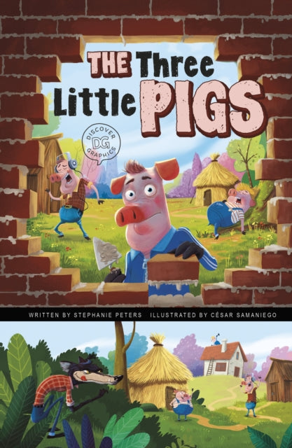 Book cover of: Three Little Pigs. By: Stephanie True Peters