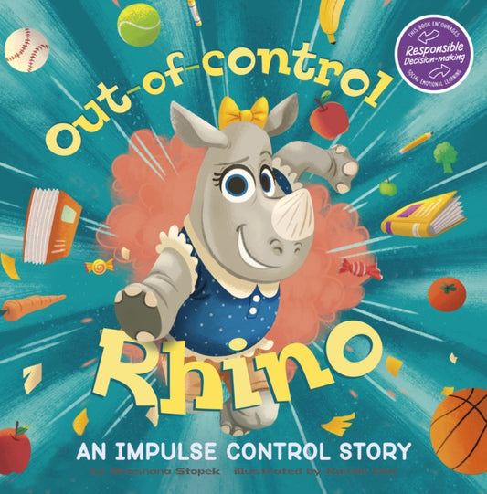 Book cover of: Out-of-Control Rhino. By: Shoshana Stopek