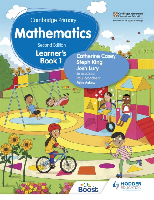 Book cover of: Cambridge Primary Mathematics Learner's Book 1 Second Edition. By: Catherine Casey