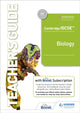 Book cover of: Cambridge IGCSE™ Biology Teacher's Guide with Boost Subscription. By: Margaret Royal