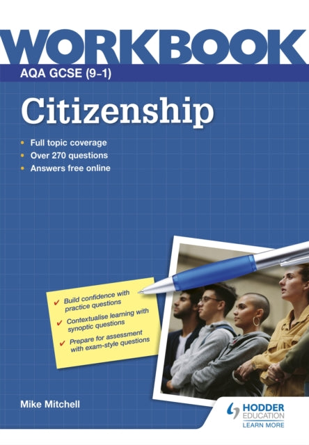 AQA GCSE (9–1) Citizenship Workbook 9781398317208 Mike Mitchell