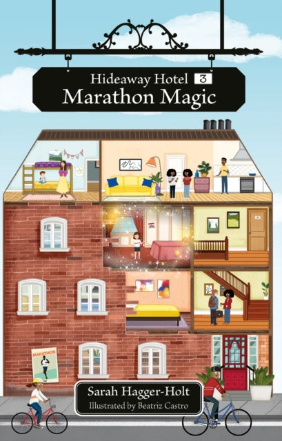 Book cover of: Reading Planet KS2: Hideaway Hotel: Marathon Magic - Venus/Brown. By: Sarah Hagger-Holt