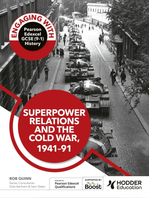 Book cover of: Engaging with Pearson Edexcel GCSE (9–1) History: Superpower relations and the Cold War, 1941–91. By: Steve Waugh