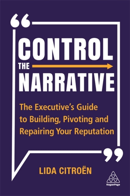 Book cover of: Control the Narrative. By: Lida Citroën