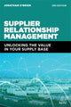 Book cover of: Supplier Relationship Management. By: Jonathan O'Brien