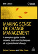 Book cover of: Making Sense of Change Management. By: Esther Cameron