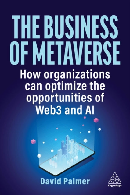 Book cover of: Business of Metaverse. By: David Palmer