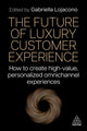Book cover of: Future of Luxury Customer Experience. By: Gabriella Lojacono