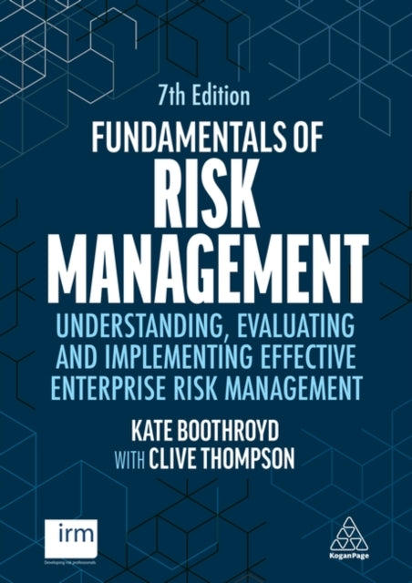 Book cover of: Fundamentals of Risk Management. By: Kate Boothroyd