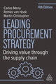 Leading Procurement Strategy, Driving Value Through the Supply Chain 9781398619517 Remko Van Hoek