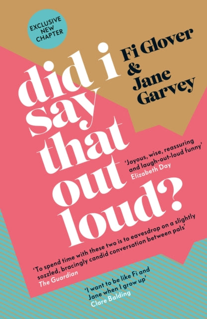Did I Say That Out Loud?, Notes on the Chuff of Life 9781398705685 Fi Glover