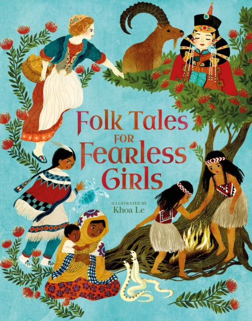Book cover of: Folk Tales for Fearless Girls. By: Samantha Newman