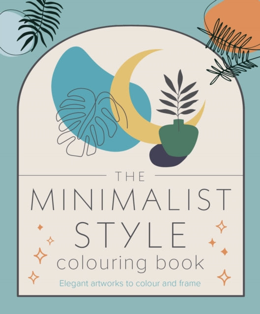 Book cover of: Minimalist Style Colouring Book