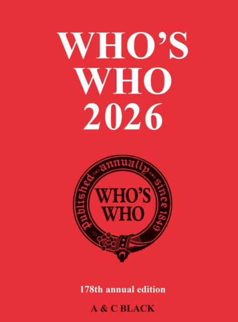 Book cover of: WHOS WHO 2026