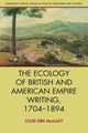 Book cover of: Ecology of British and American Empire Writing, 1704 1894. By: Louis Kirk McAuley