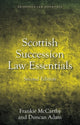 Book cover of: Scottish Succession Law Essentials. By: Frankie McCarthy