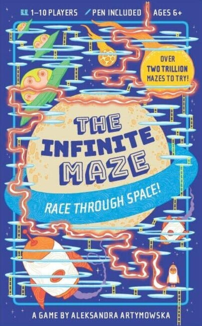Book cover of: Infinite Maze: Race Through Space!