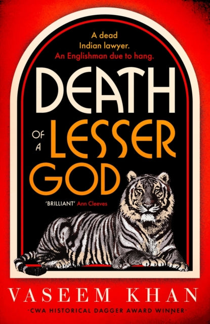 Book cover of: Death of a Lesser God. By: Vaseem Khan