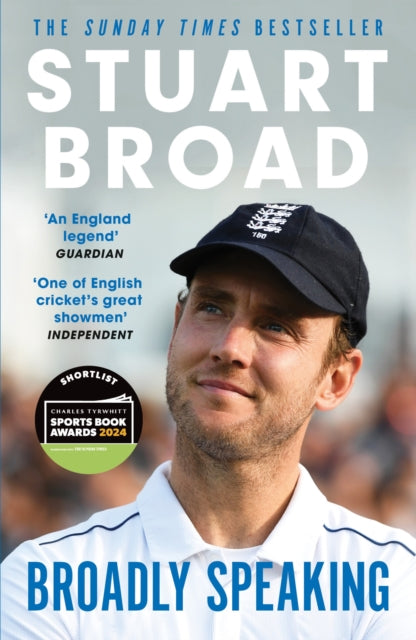 Book cover of: Stuart Broad: Broadly Speaking