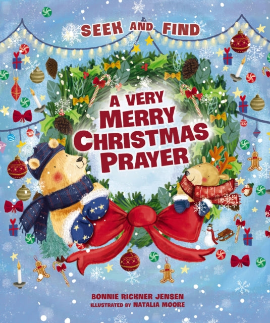 Book cover of: Very Merry Christmas Prayer Seek and Find. By: Bonnie Rickner Jensen
