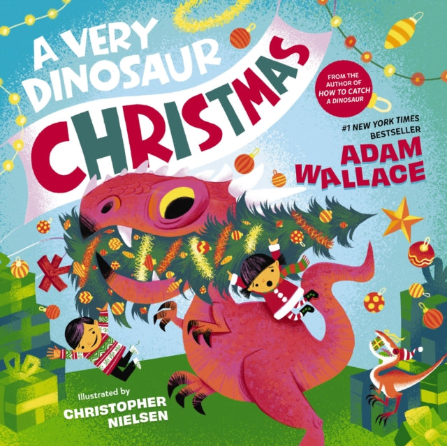 Book cover of: Very Dinosaur Christmas. By: WALLACE  ADAM