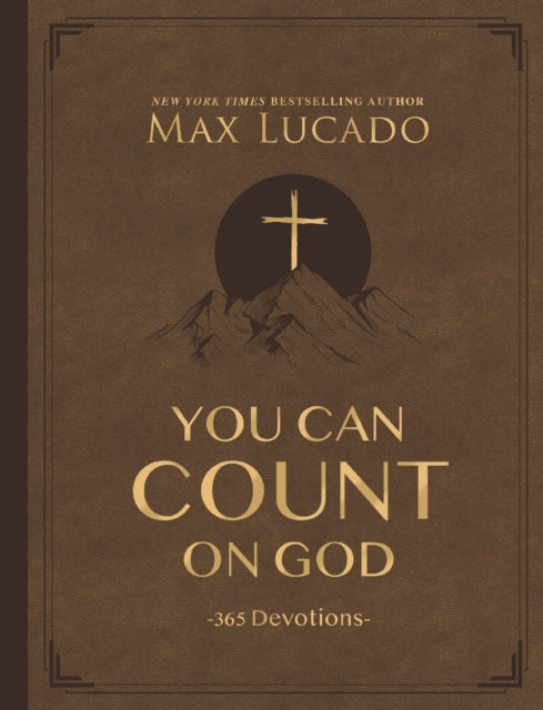 Book cover of: You Can Count on God, Large Text Leathersoft