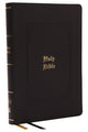 Book cover of: KJV Holy Bible: Giant Print Thinline Bible, Black Leathersoft, Red Letter, Comfort Print (Thumb Indexed): King James Version (Vintage Series). By: Zondervan Publishing Company