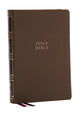 Book cover of: NKJV, Compact Center-Column Reference Bible, Brown Leathersoft, Red Letter, Comfort Print. By: Zondervan