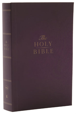 NKJV Compact Paragraph-Style Bible w/ 43,000 Cross References, Purple Softcover, Red Letter, Comfort Print: Holy Bible, New King James Version, Holy Bible, New King James Version