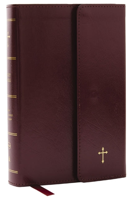 NKJV Compact Paragraph-Style Bible w/ 43,000 Cross References, Burgundy Leatherflex w/ Magnetic Flap, Red Letter, Comfort Print: Holy Bible, New King James Version, Holy Bible, New King James Version 9781400333332 Zondervan Publishing Company