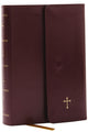 Book cover of: KJV Holy Bible: Compact with 43,000 Cross References, Burgundy Leatherflex with flap, Red Letter, Comfort Print: King James Version. By: Zondervan Publishing Company