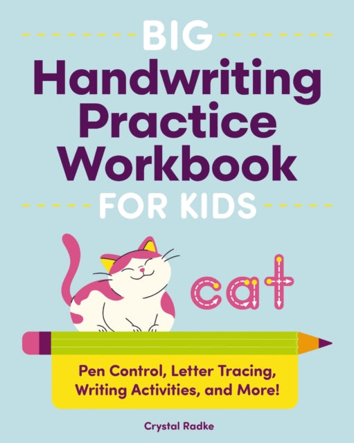 Book cover of: Big Handwriting Practice Workbook for Kids