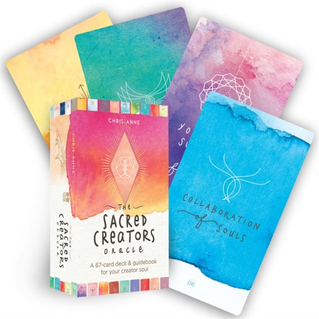 Book cover of: Sacred Creators Oracle. By: Chris-Anne