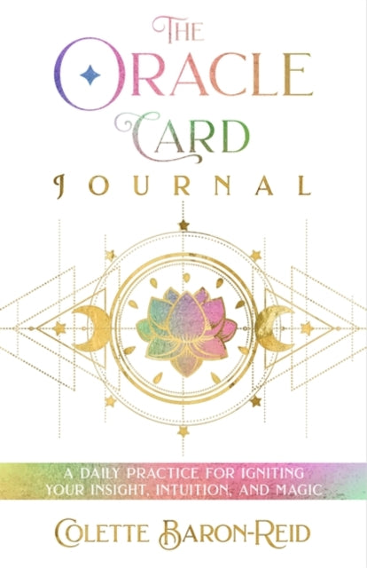 Book cover of: Oracle Card Journal. By: Colette Baron-Reid