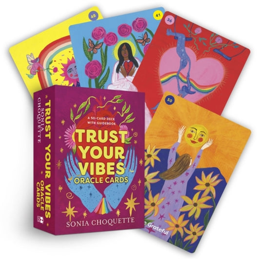 Book cover of: Trust Your Vibes Oracle Cards